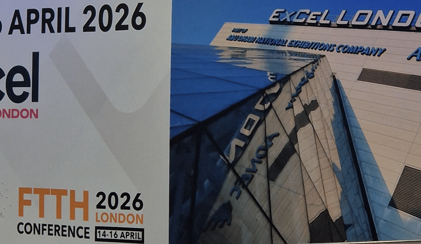 Foto av Excel London fasade.